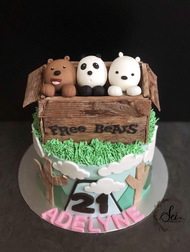 Featured image of post We Bare Bears Cake Check out our we bare bears phone case selection for the very best in unique or custom handmade pieces from our phone cases shops