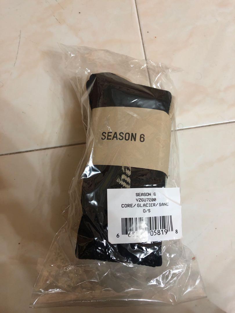 Yeezy season 6 calabasas socks, Men's 