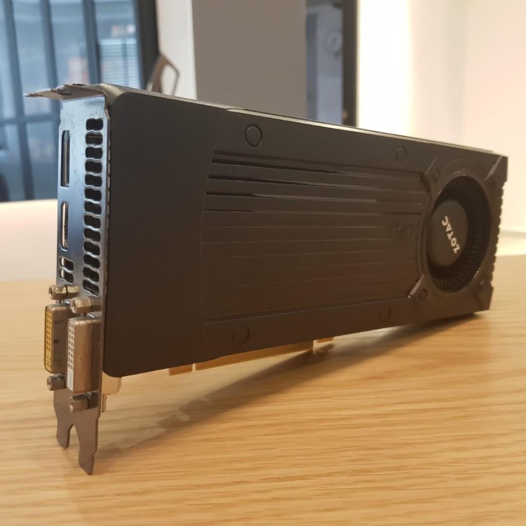 Zotac Gtx 970 4gb Blower Reference Design Electronics Computer Parts Accessories On Carousell