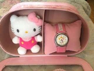 Hello kitty Watch & Mascot Gift