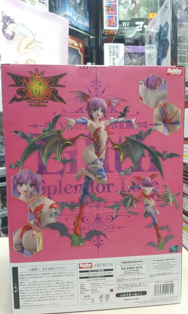 Vampire Savior Lilith Splendor Love figure HobbyJAPAN Anime From JAPAN 2018