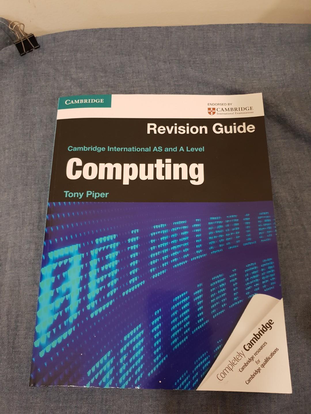 A Level Computing Revision Guide Hobbies Toys Books Magazines Assessment Books On Carousell