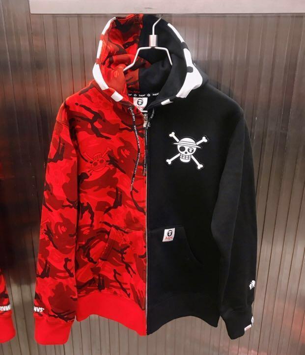 aape one piece hoodie