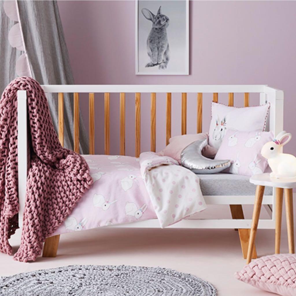 adairs cot doona