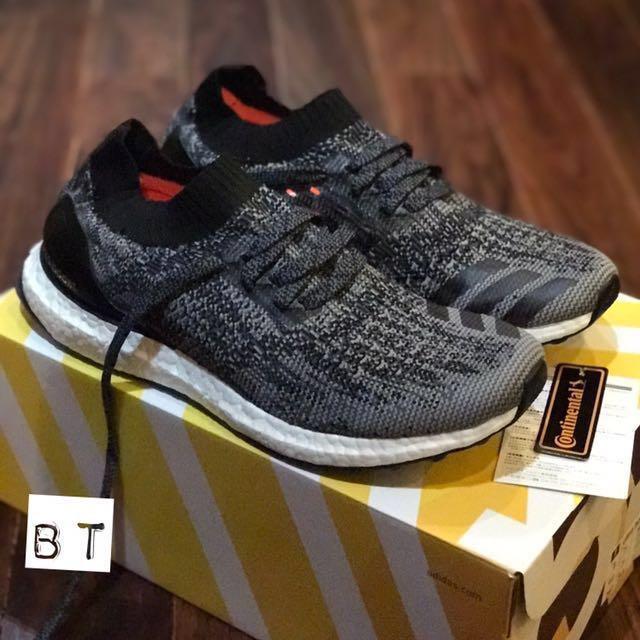 adidas Ultraboost Uncaged BB3900 (Core Black / Charcoal Solid Gray / Gold US8, UK7.5, Men's Fashion, Footwear, Sneakers on Carousell