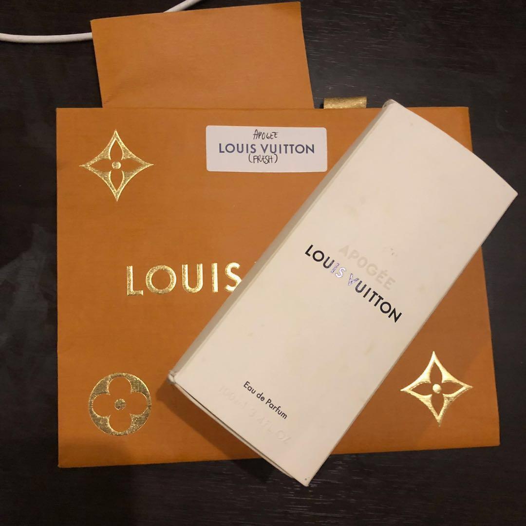 Authentic!!! LOUIS VUITTON APOGEE EAU DE PARFUM WITH GIFT RECEIPT BOUGHT IN  GREENBELT, Beauty & Personal Care, Fragrance & Deodorants on Carousell