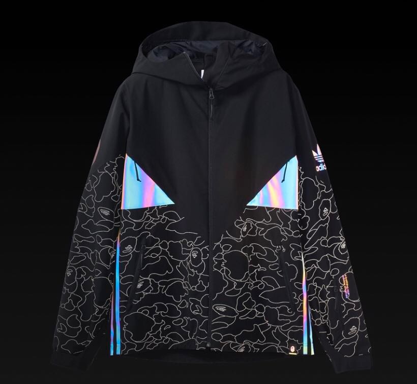 bape adidas snow jacket