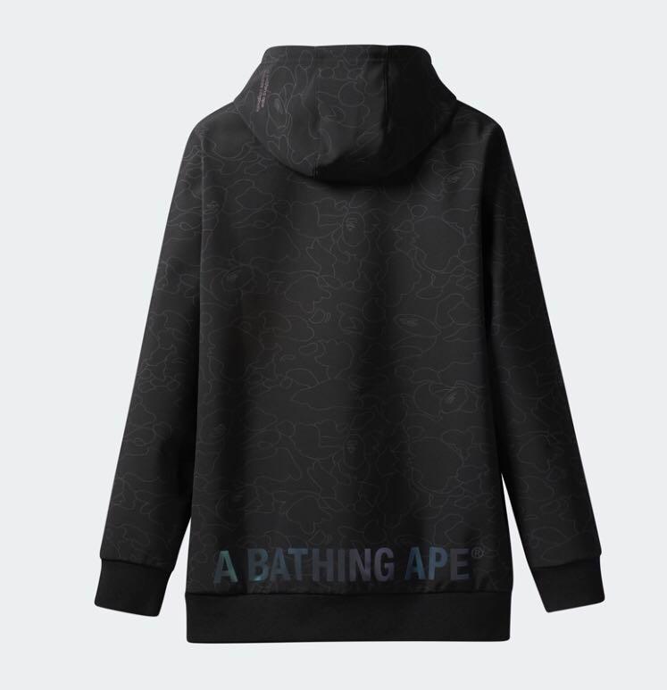 Bape Adidas Tech Hoodie Pullover Men s Fashion Tops Sets Hoodies on Carousell