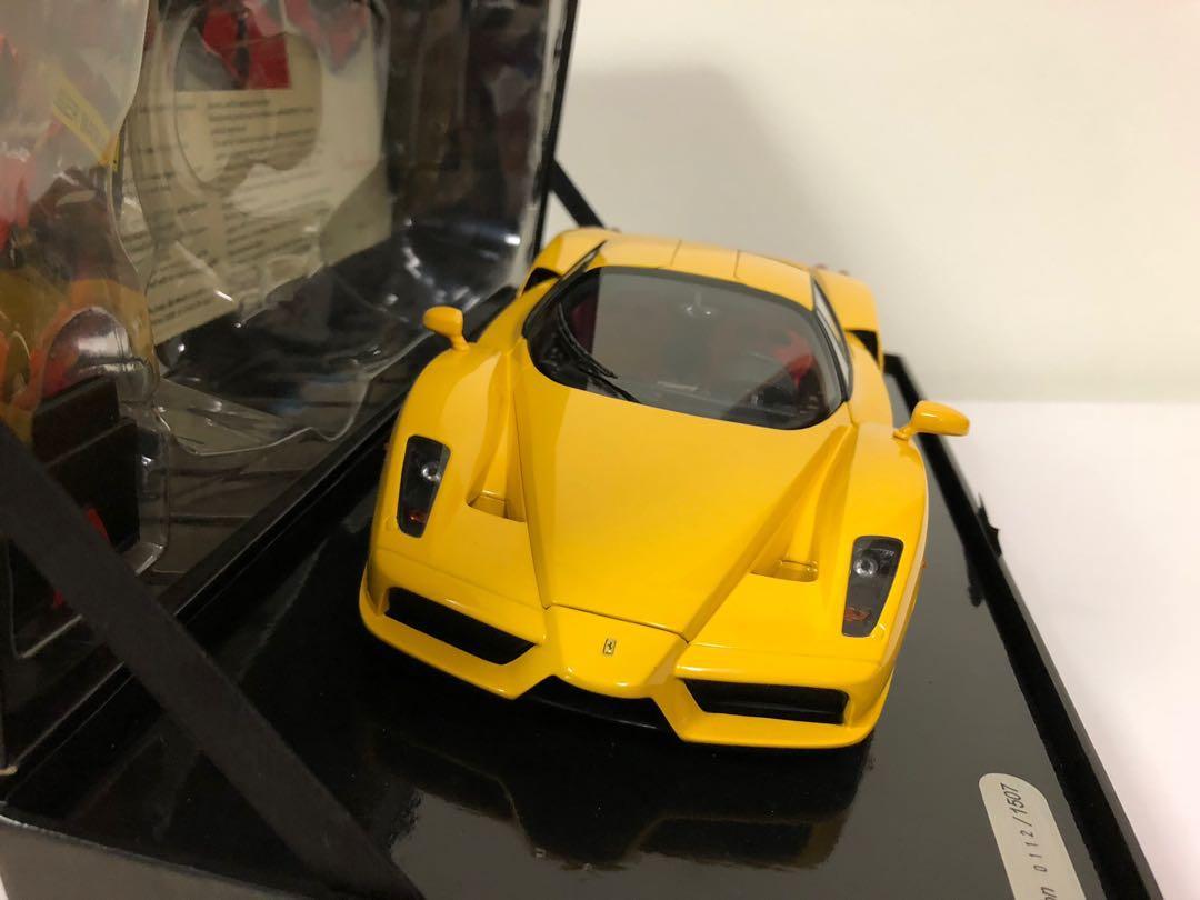 BBR Ferrari Enzo Yellow 1/18, Hobbies & Toys, Toys & Games on ...
