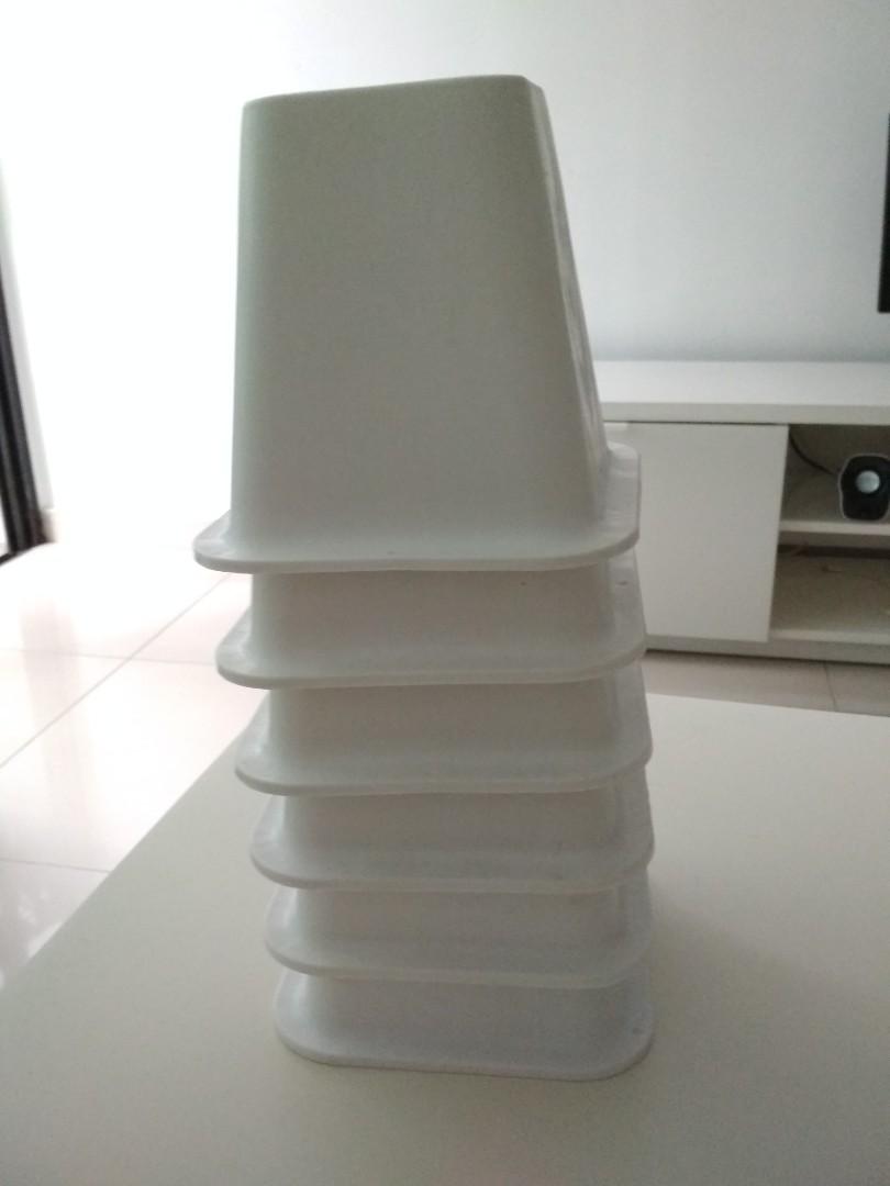 Bed risers TARGET, Furniture & Home Living, Furniture, Bed Frames