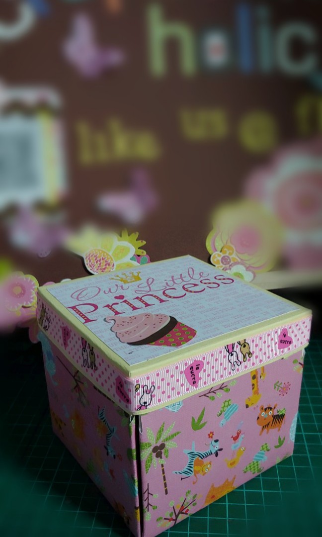 explosion box for birthday girl