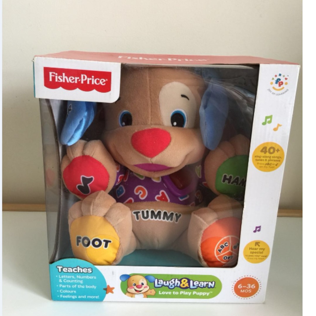 fisher price learn and play puppy