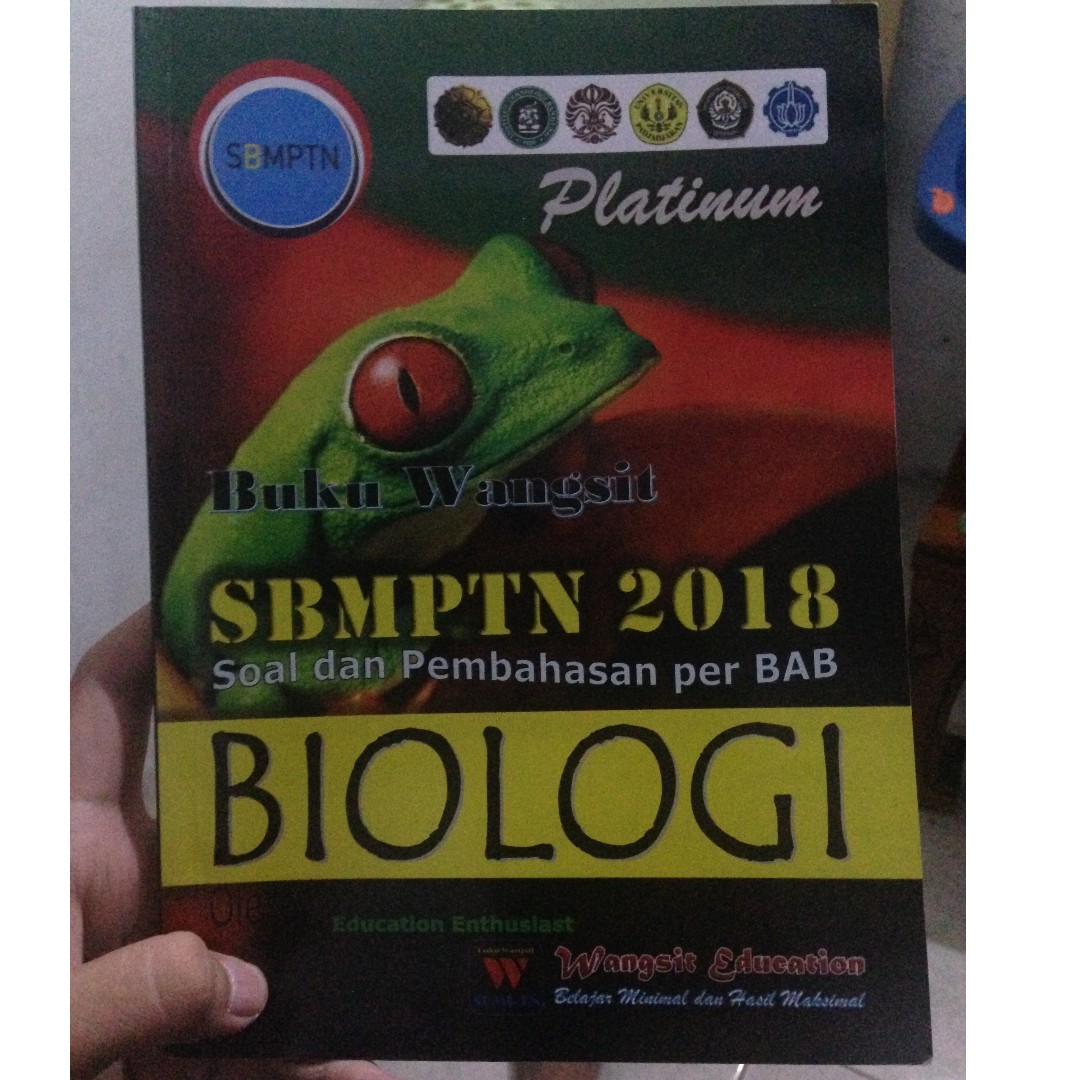 Buku Wangsit Biologi Sbmptn 2018 Buku Alat Tulis Buku Di Carousell