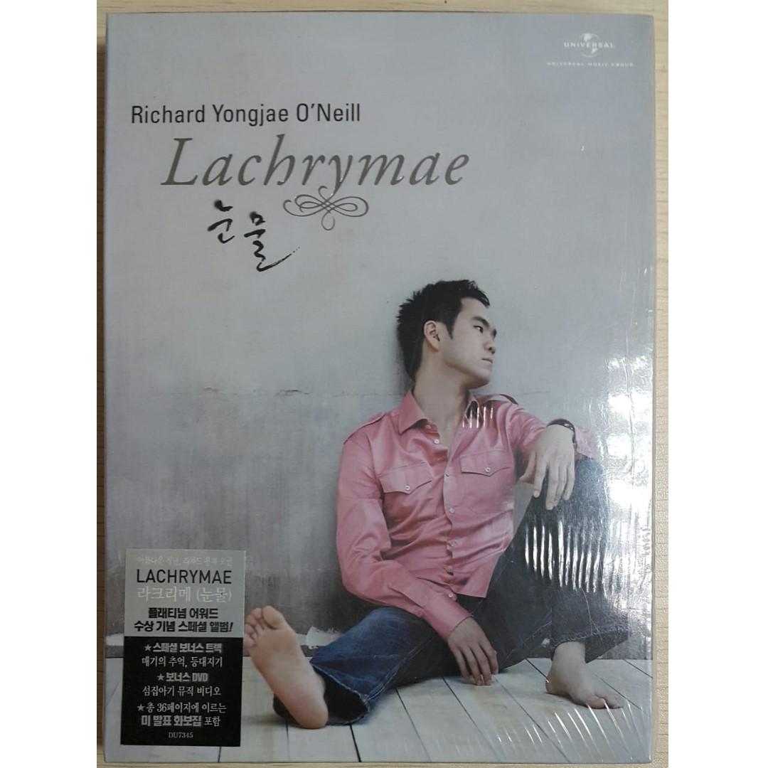 CD + DVD 100%全新Richard Yongjae O'Neill Lachrymae 美籍韓國人中