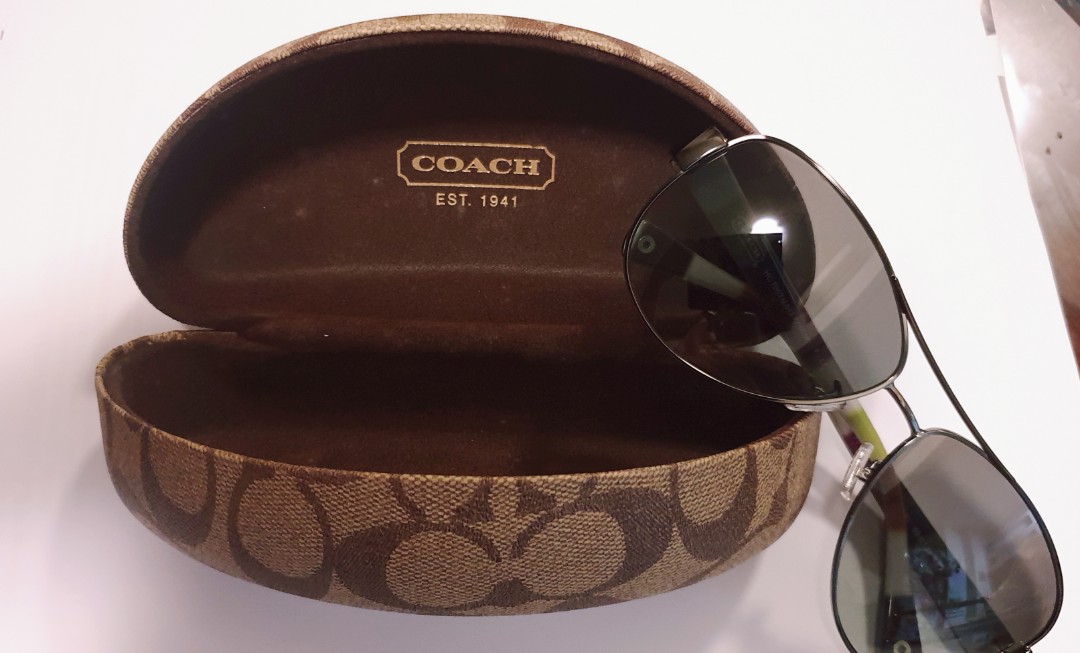 Coach Aviators, Women's Fashion, Watches & Accessories, Sunglasses