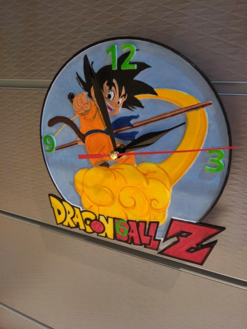 Customized Dragon Ball Clock Design Craft Others On Carousell