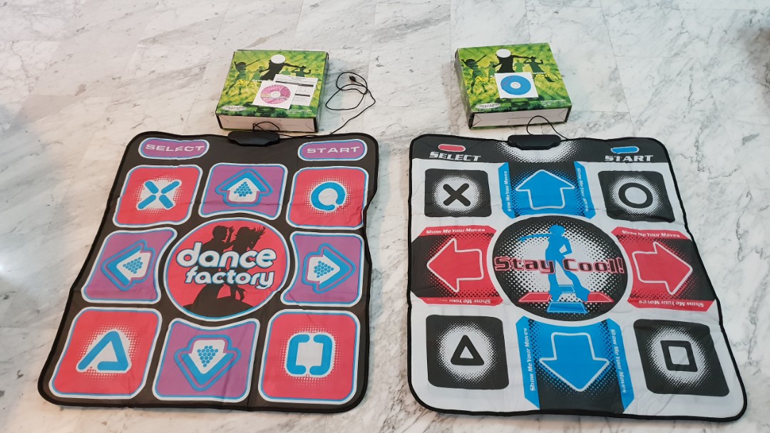 Dance Dance Revolution Ddr Dance Pad For Sale Toys Games Video Gaming Video Games On Carousell