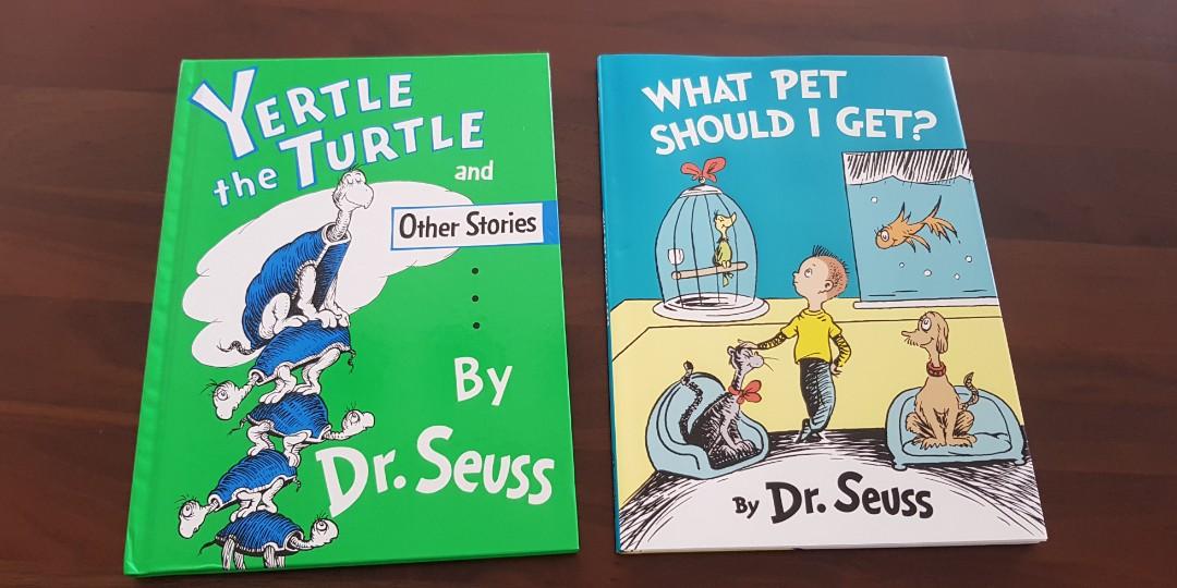 Dr Seuss Books Yertle The Turtle Books Stationery Children S Books On Carousell