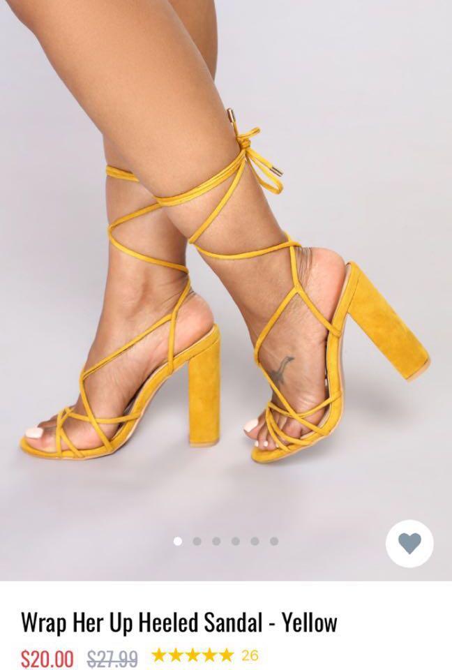fashion nova lace up heels