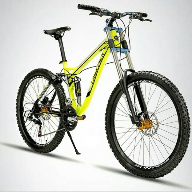 26 inch full suspension mountain bike