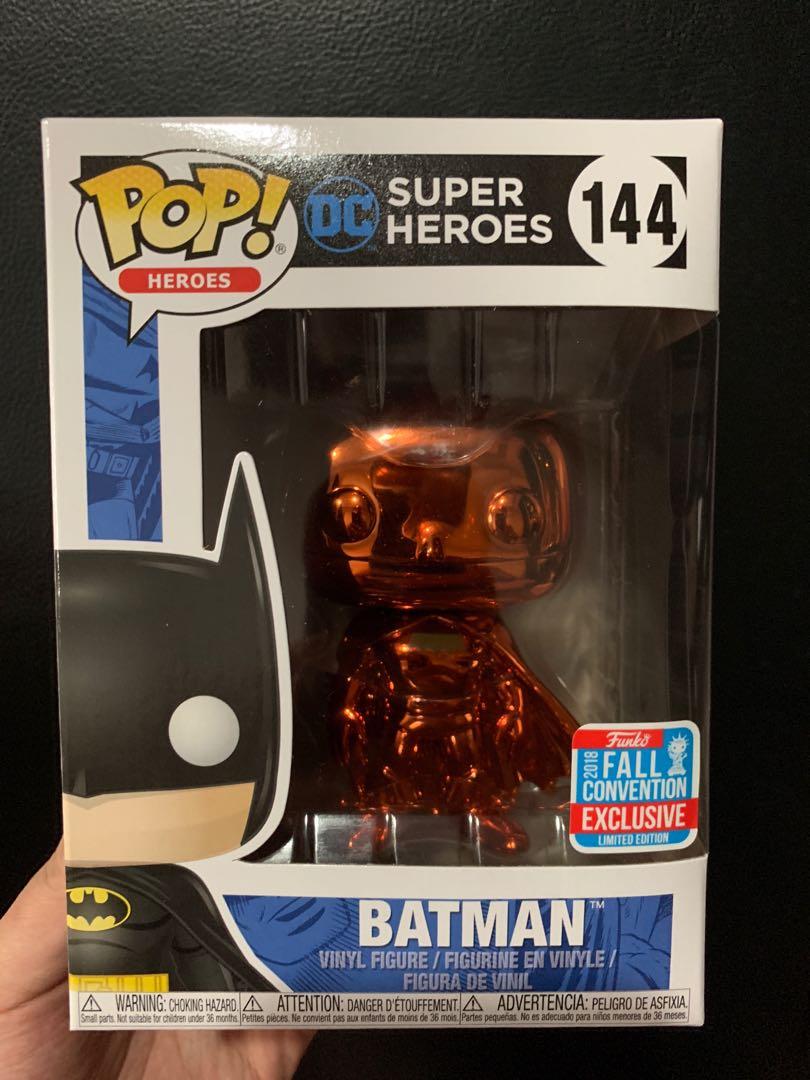 Funko Pop DC Batman Orange Chrome 144 52 OFF