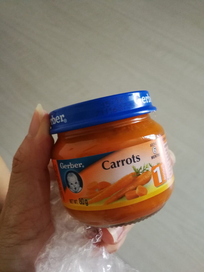 gerber carrot puree