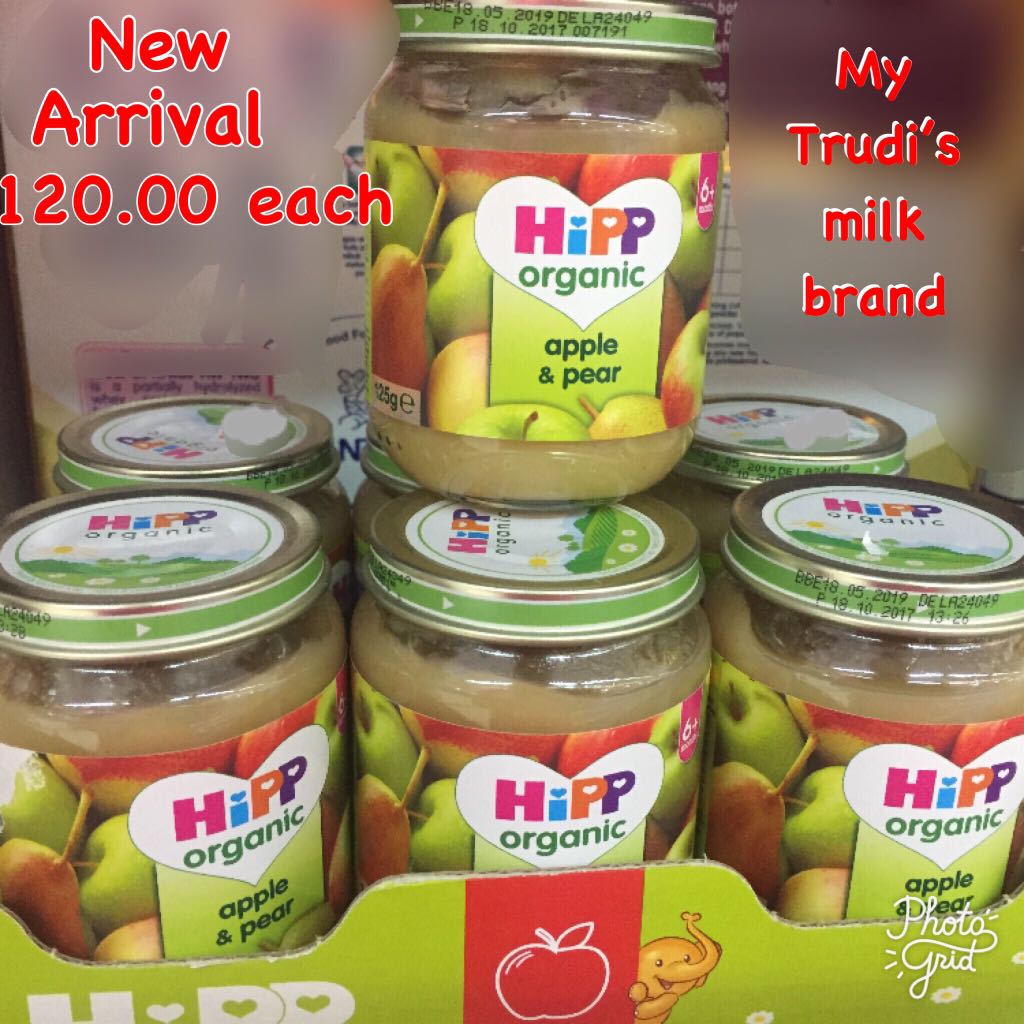 hipp fruit pots