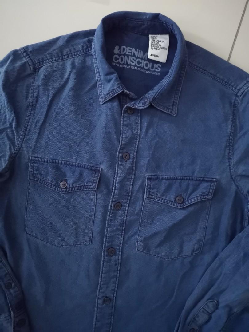 Conscious denim top