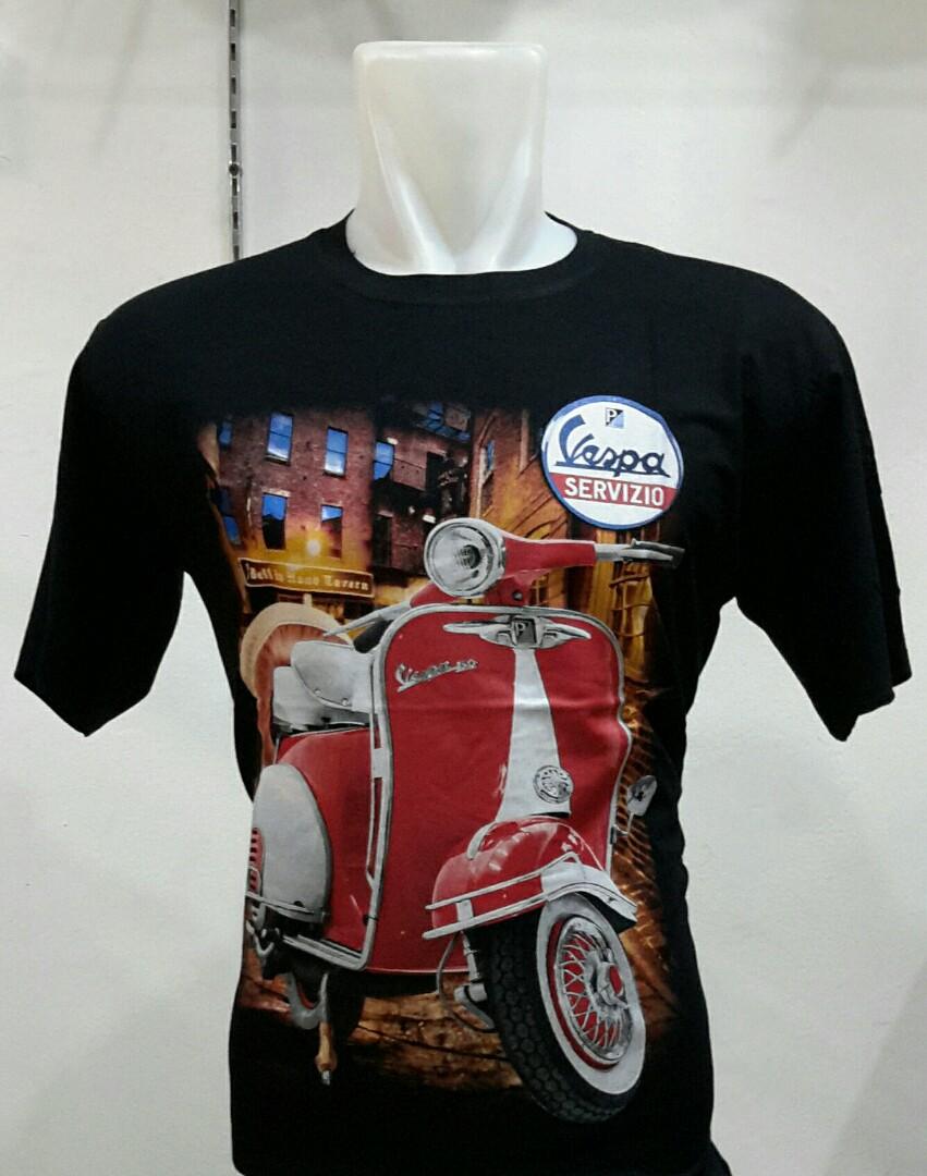  Kaos  3d  Gambar  Vespa Dattstar com