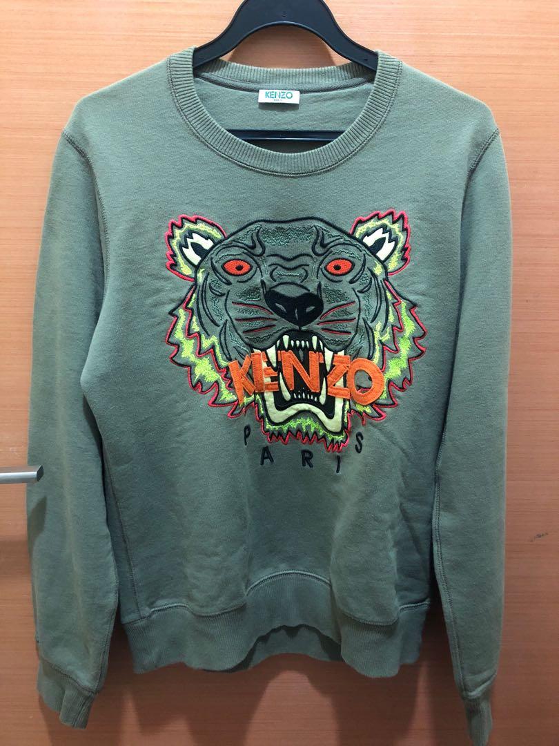 kenzo sweater green