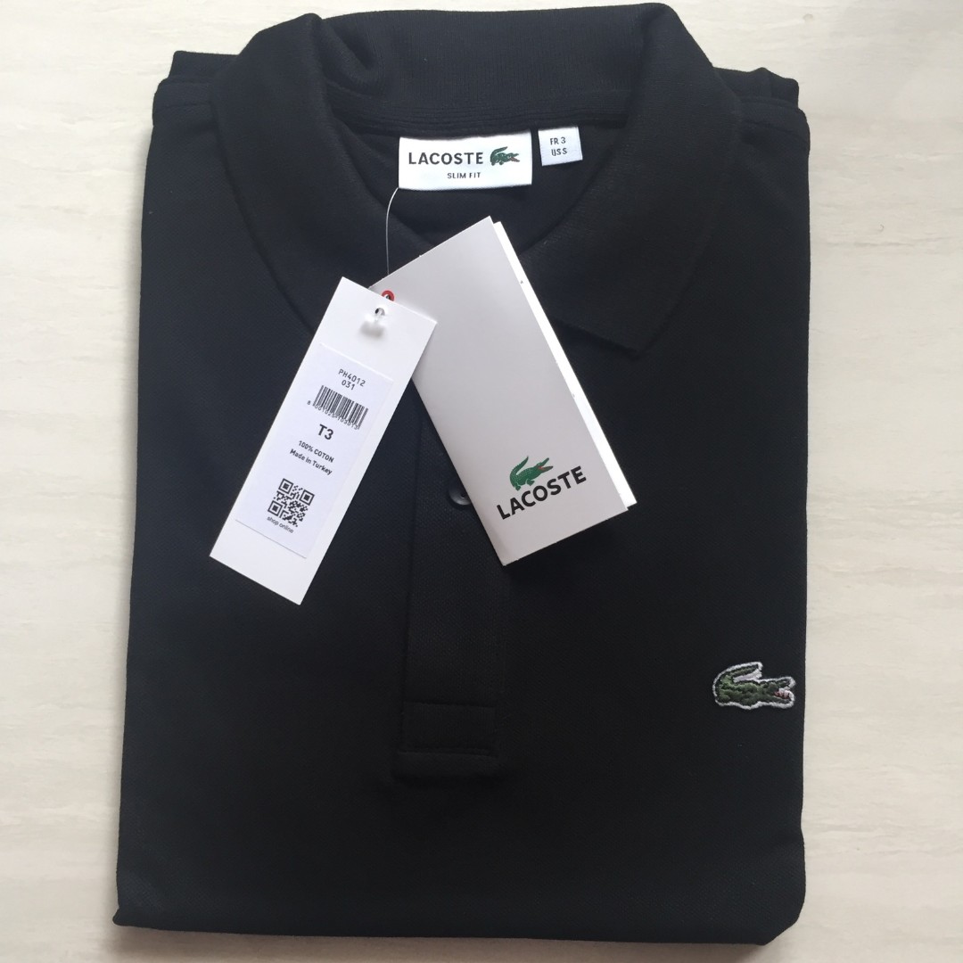lacoste slim fit polo shirt