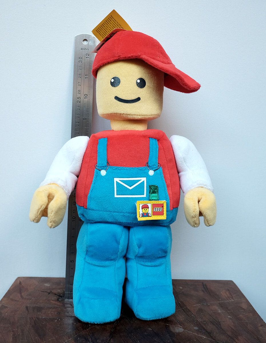 Lego plush cheap doll