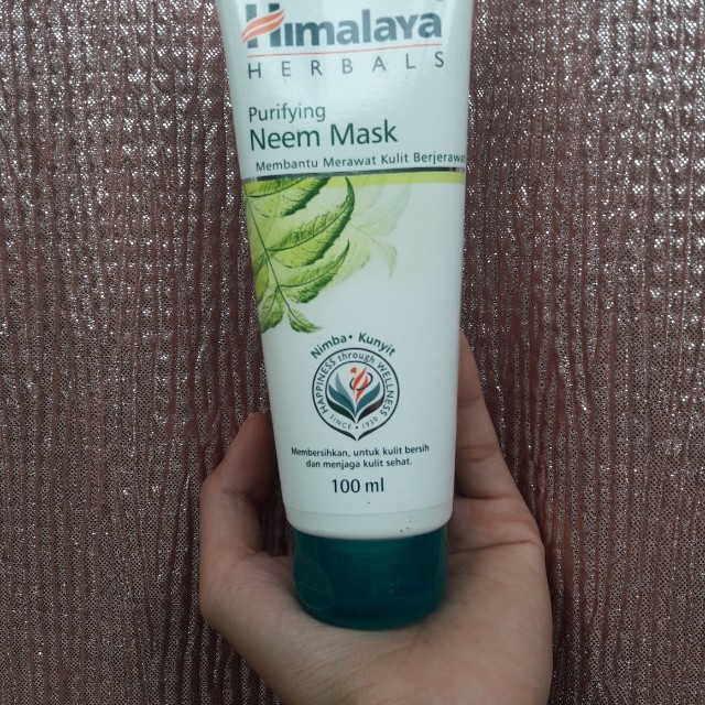 Masker Himalaya Herbals Purifying Neem Mask Jerawat Kesehatan Kecantikan Kulit Sabun Tubuh Di Carousell