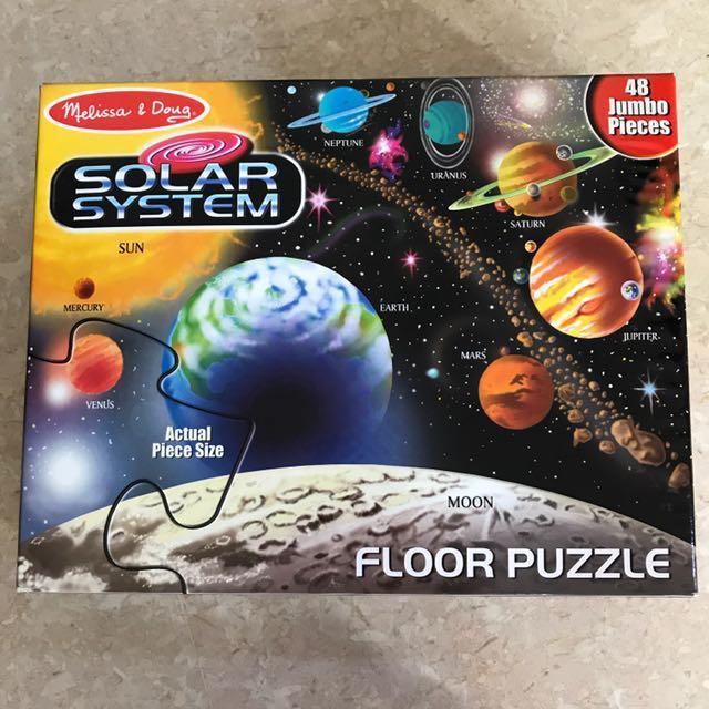 melissa and doug solar system puzzle
