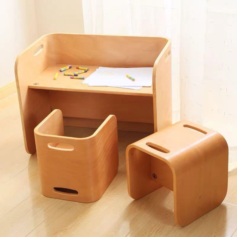 Montessori weaning table and chair, Babies & Kids, Nursing & Feeding