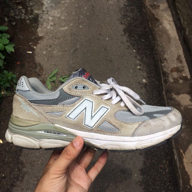 New Balance 990 V3, Fesyen Pria, Sepatu 