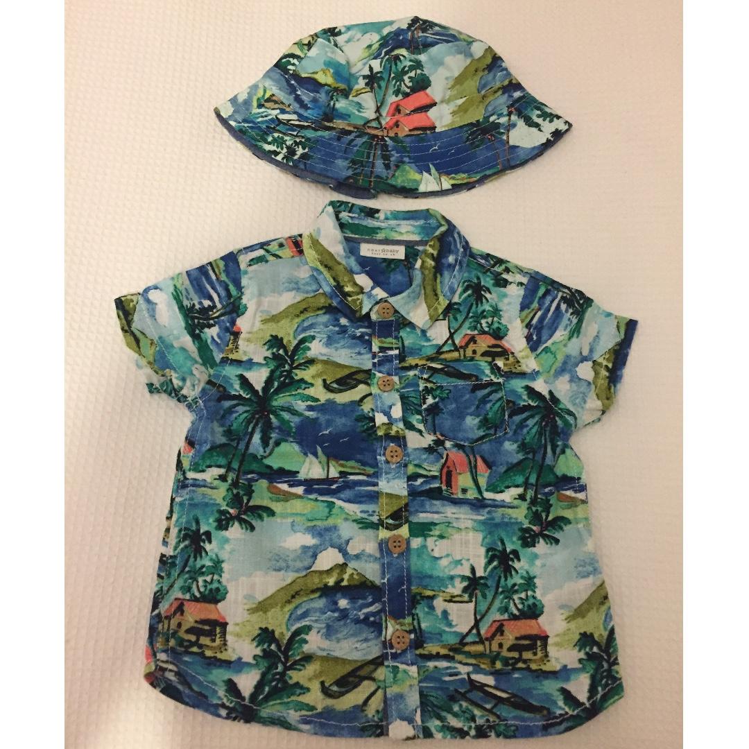 baby hawaiian shirt 12 months