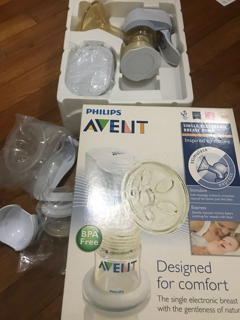 avent single electric breast pump