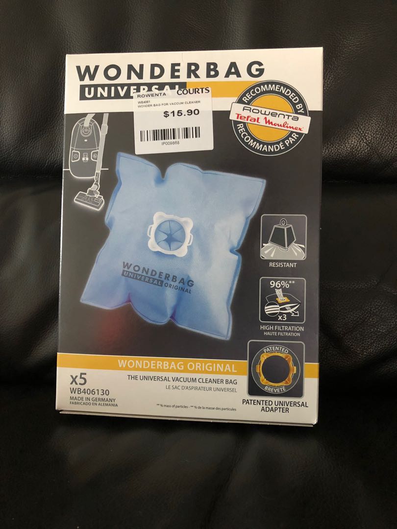 Price Reduced Universal Wonder Bag For Rowenta Vacuum Cleaner Home Appliances Cleaning Laundry On Carousell