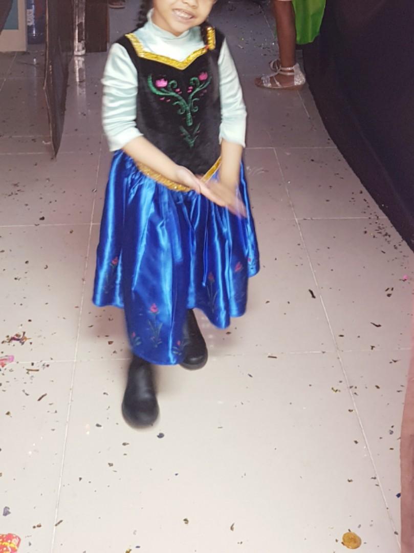 baby princess anna costume