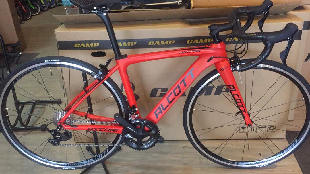 alcott ascari road bike