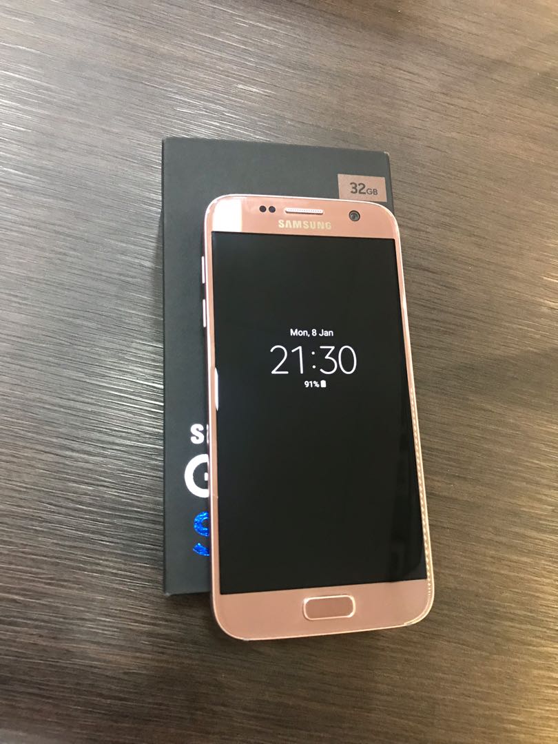Tot stand brengen Wederzijds Selectiekader Samsung S7 rose gold, Mobile Phones & Gadgets, Mobile Phones, Android  Phones, Samsung on Carousell