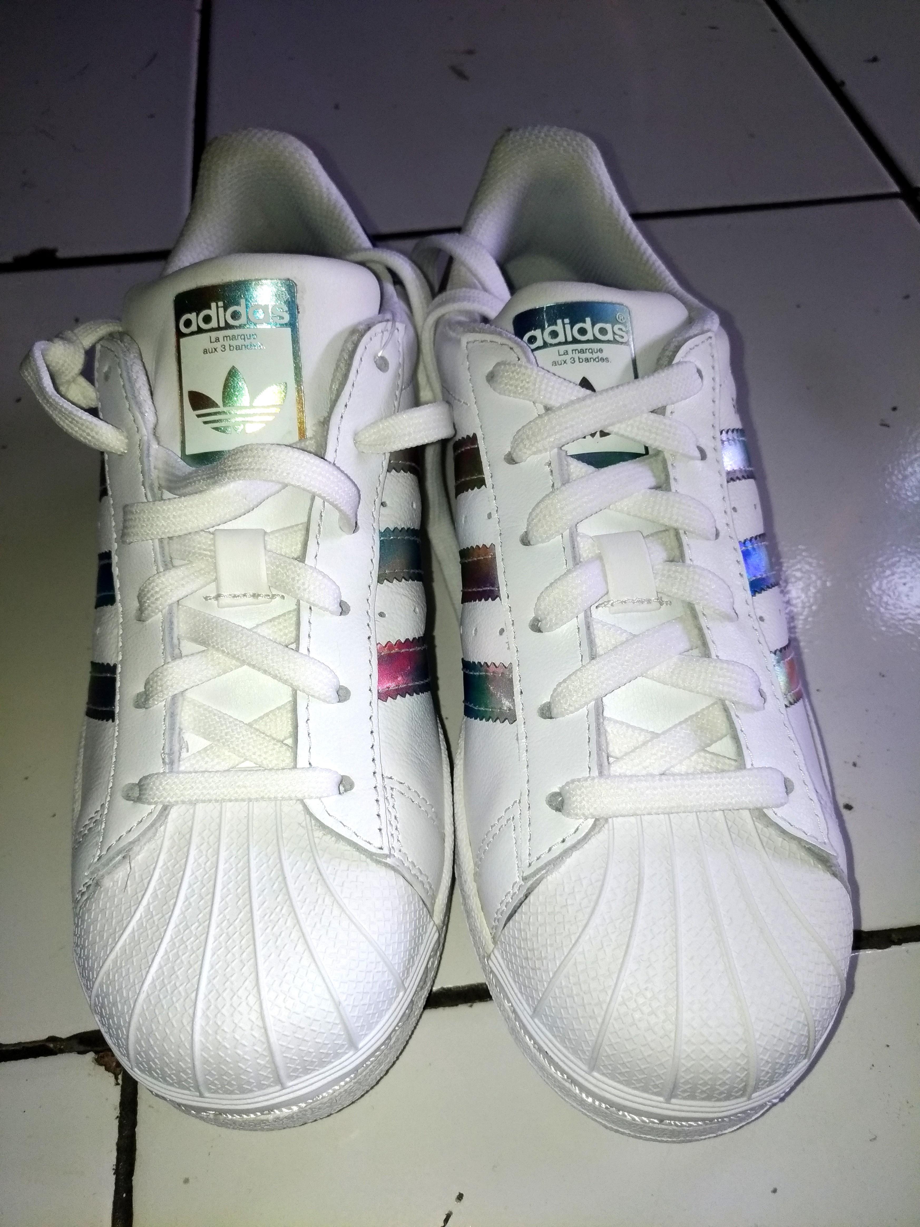 adidas superstar j white