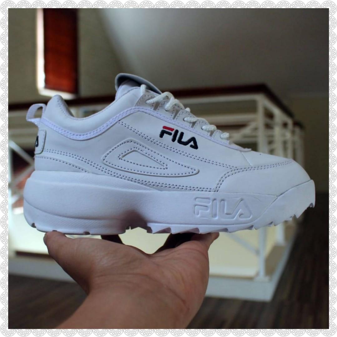 Sepatu Casual Sepatu Fila Disruptor Running Jogging Wanita Cewek Keren Import Ori Original Murah Terbaru 2018 Branded Fesyen Pria Sepatu Sneakers Di Carousell