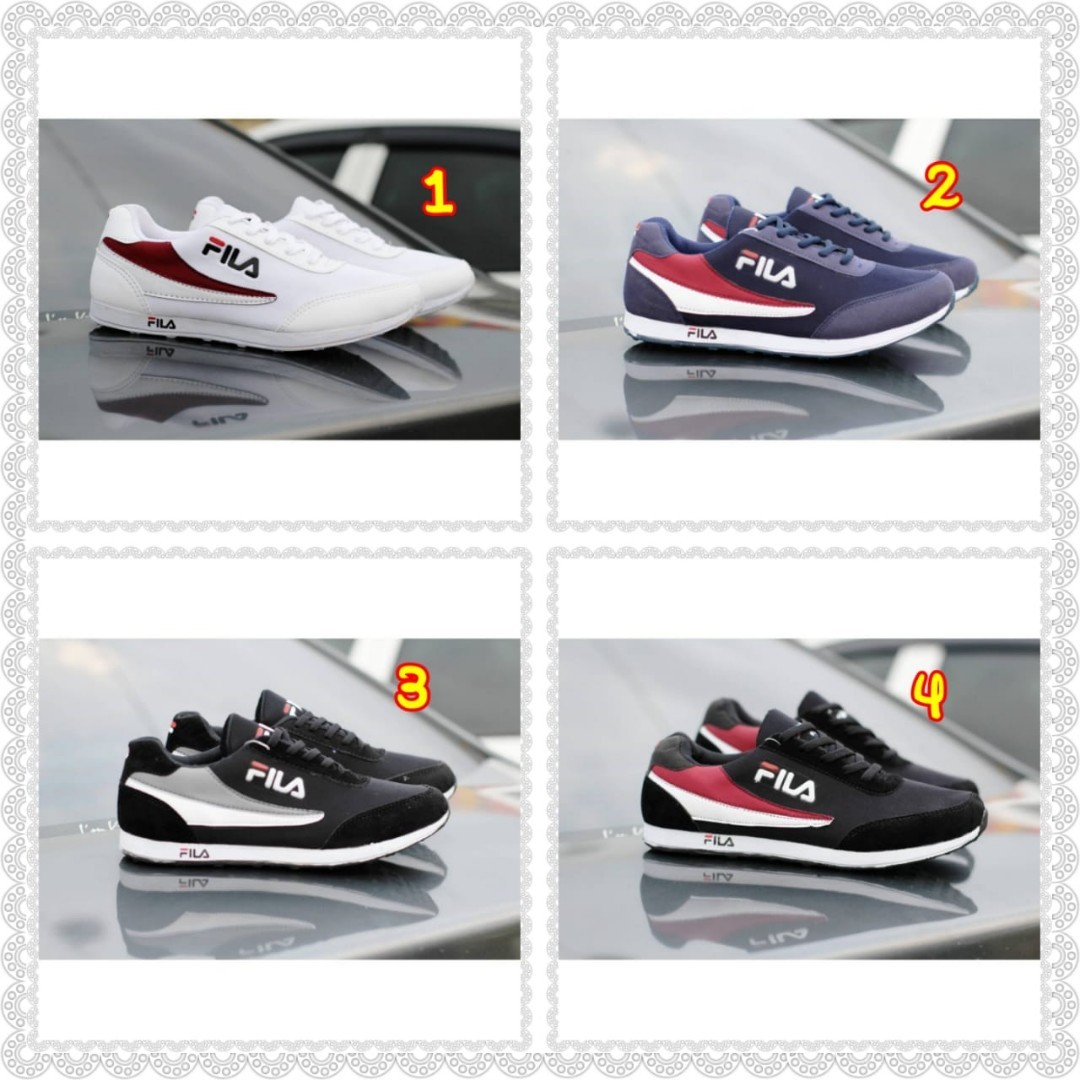 Sepatu Fila Disruptor Running Jogging Pria Cowok Keren Import Ori Original Murah Terbaru 2018 Branded Fesyen Pria Sepatu Sneakers Di Carousell