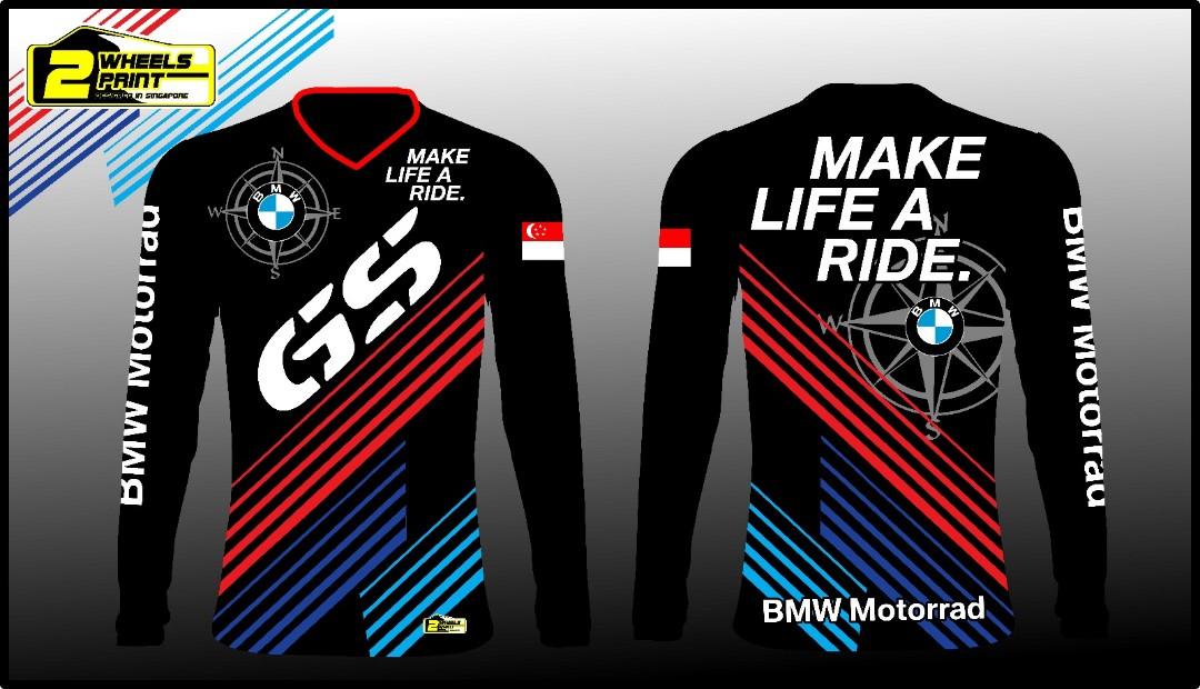 Special Edition BMW GS Jersey, Motorcycles, Motorcycle Apparel on Carousell