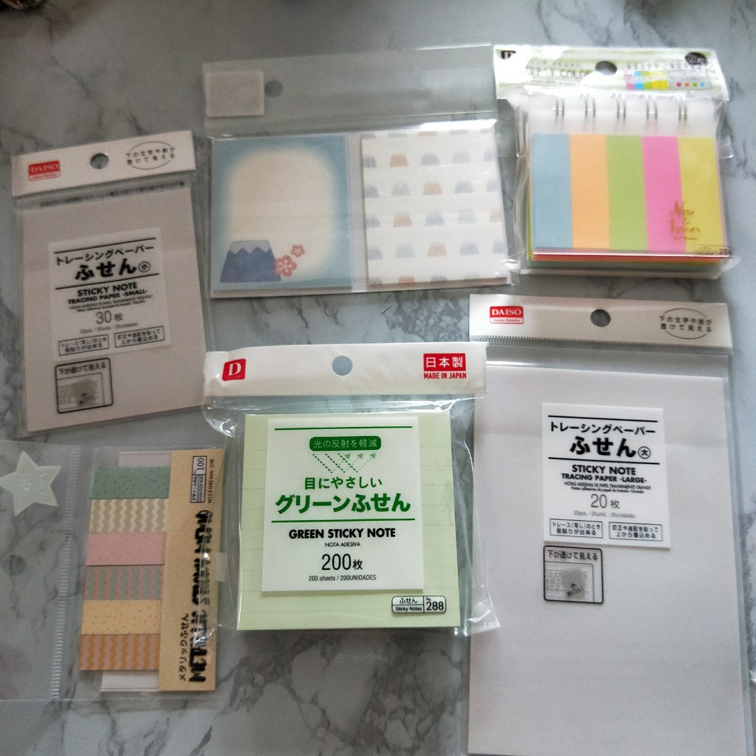 Sticky Notes / post it / memo pad / tracing paper / postit / tracing