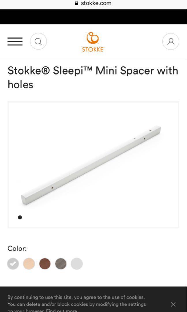 Stokke sleepi hot sale mini spacer
