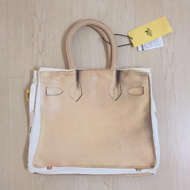 Stylish Canvas Parody Birkin BagBanana (BANANE) Taipei Bag, Women's