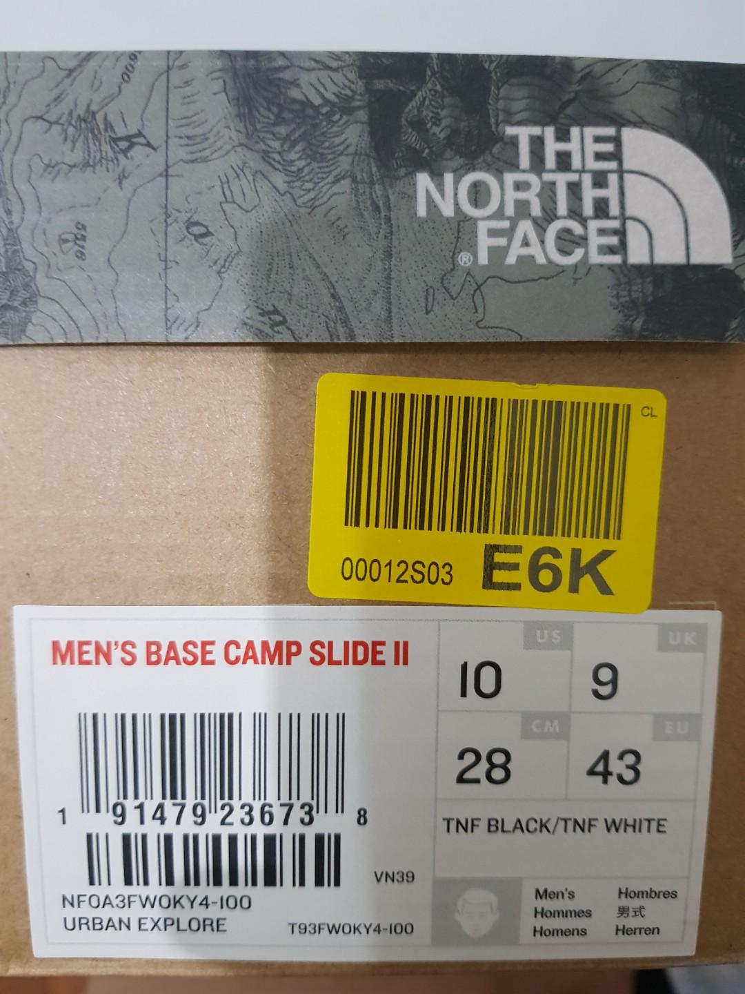 The North Face Base Camp Slide II Men s Fashion Footwear